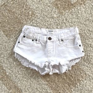 One Teaspoon White No. 2’s